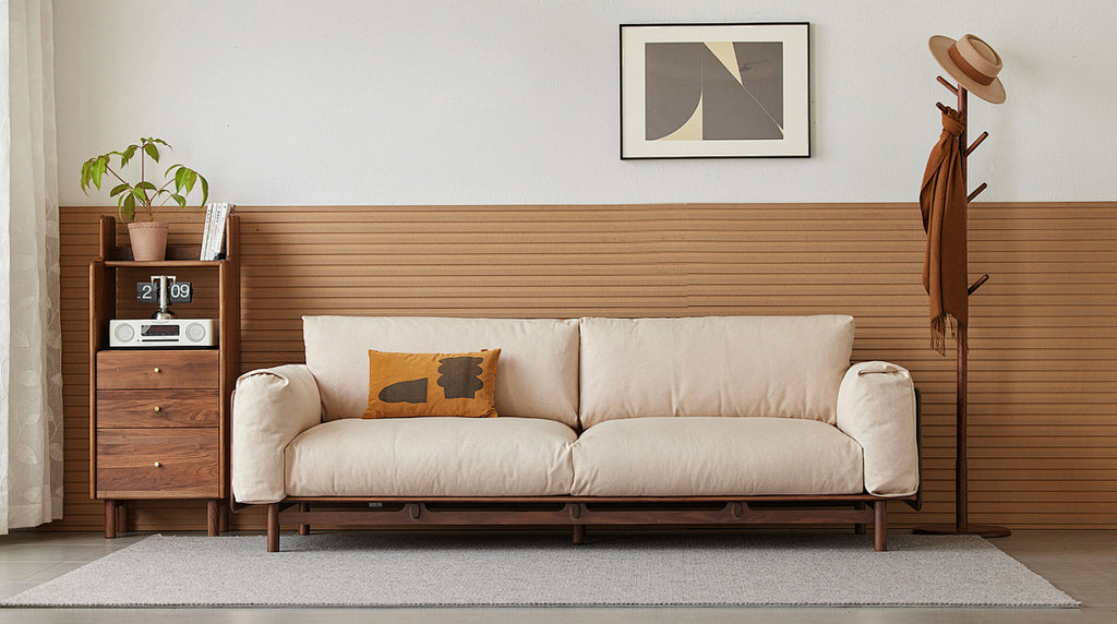 Feeling aesthetic fatigue? Try changing your sofa cover for a different mood!