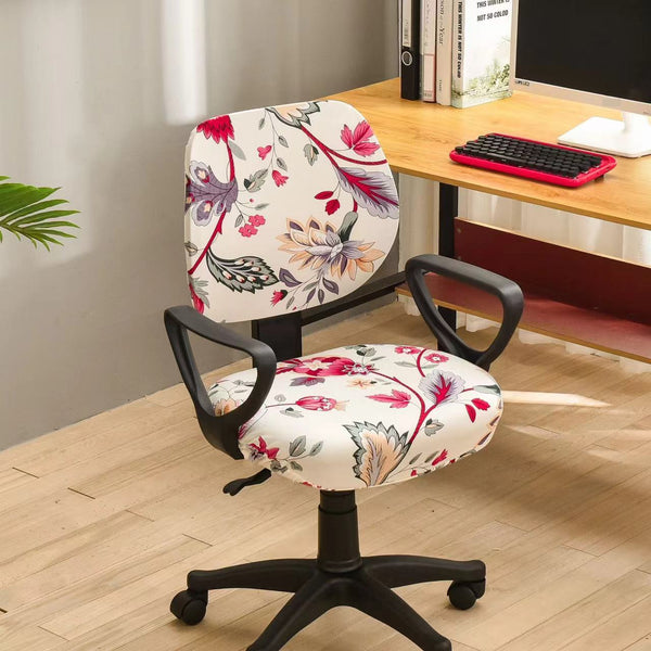 Split Stretchable Computer Seat Slipcover