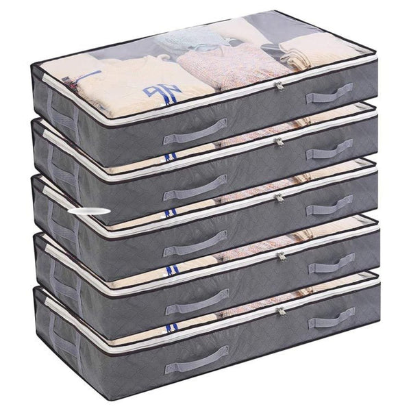 Foldable Quilt Storage Bag (39.4'' x 19.7'' x 5.9'')