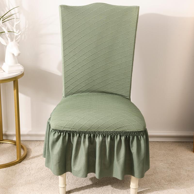 High Elasticity Skirt Chair Cover