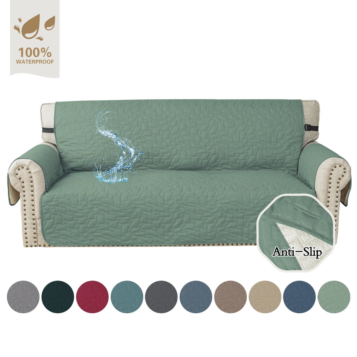 Water Resistant Sofa Slipcover