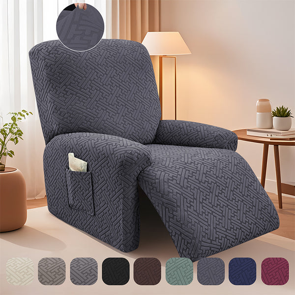 Stretch Recliner Slipcover with Pocket Four Season