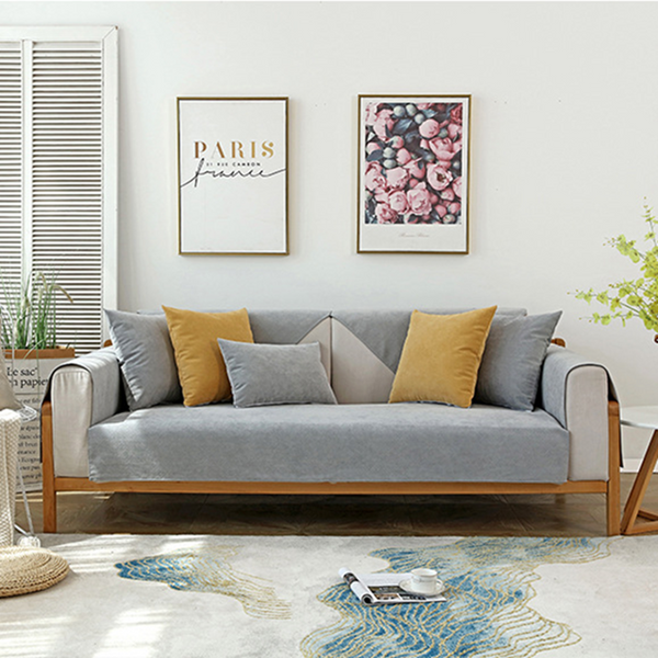 Removable Anti-Scratching Sofa Seat Slipcover