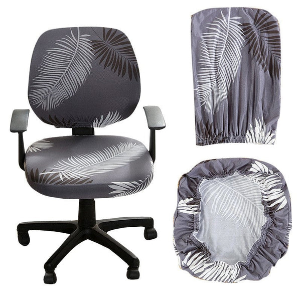 Split Stretchable Computer Seat Slipcover