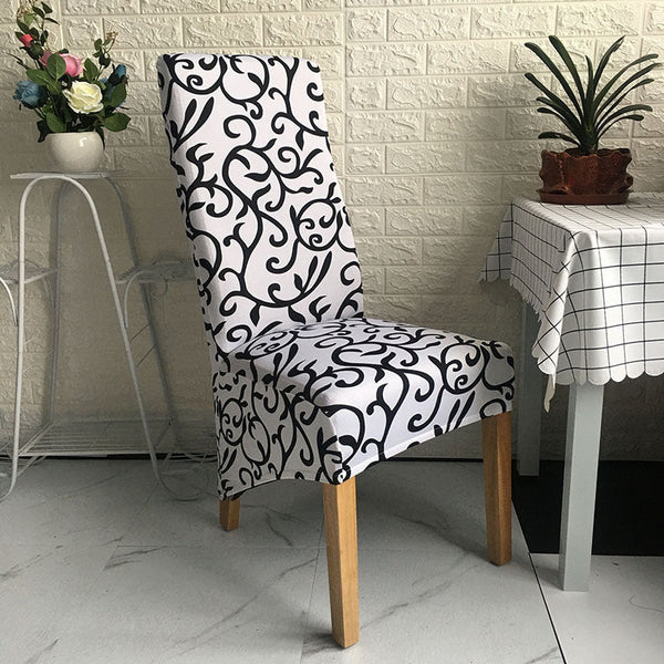 XL Size Pattern Long Back Chair Covers