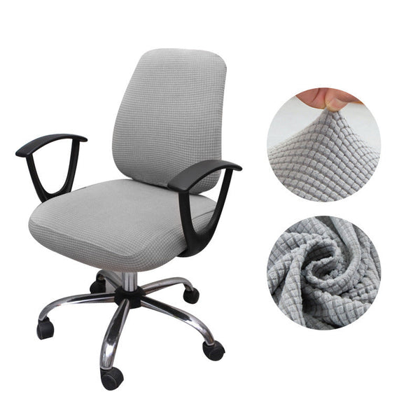 Solid Color Split Stretchable Computer Seat Slipcover