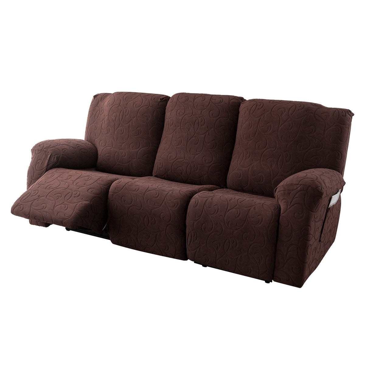 Recliner Sofa Cover Flower 3 Seats