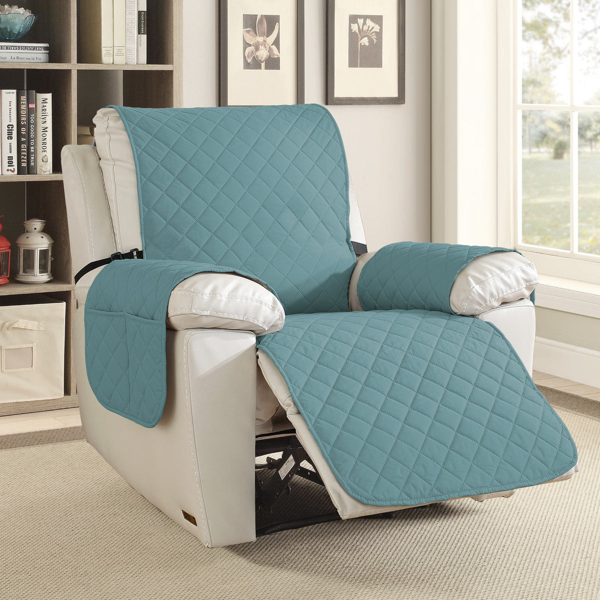 100% Waterproof Reversible Water Resistant Recliner Slipcovers