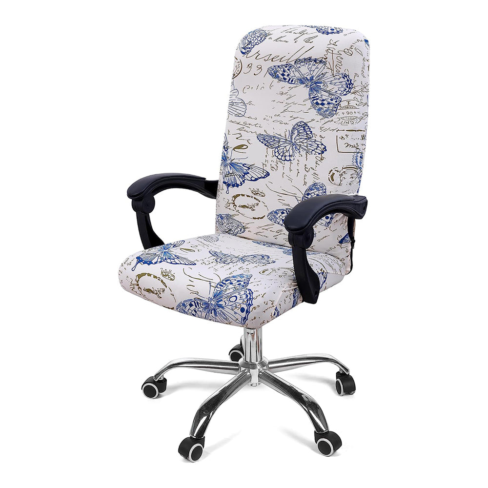 One Piece Printed Office Chair Cover