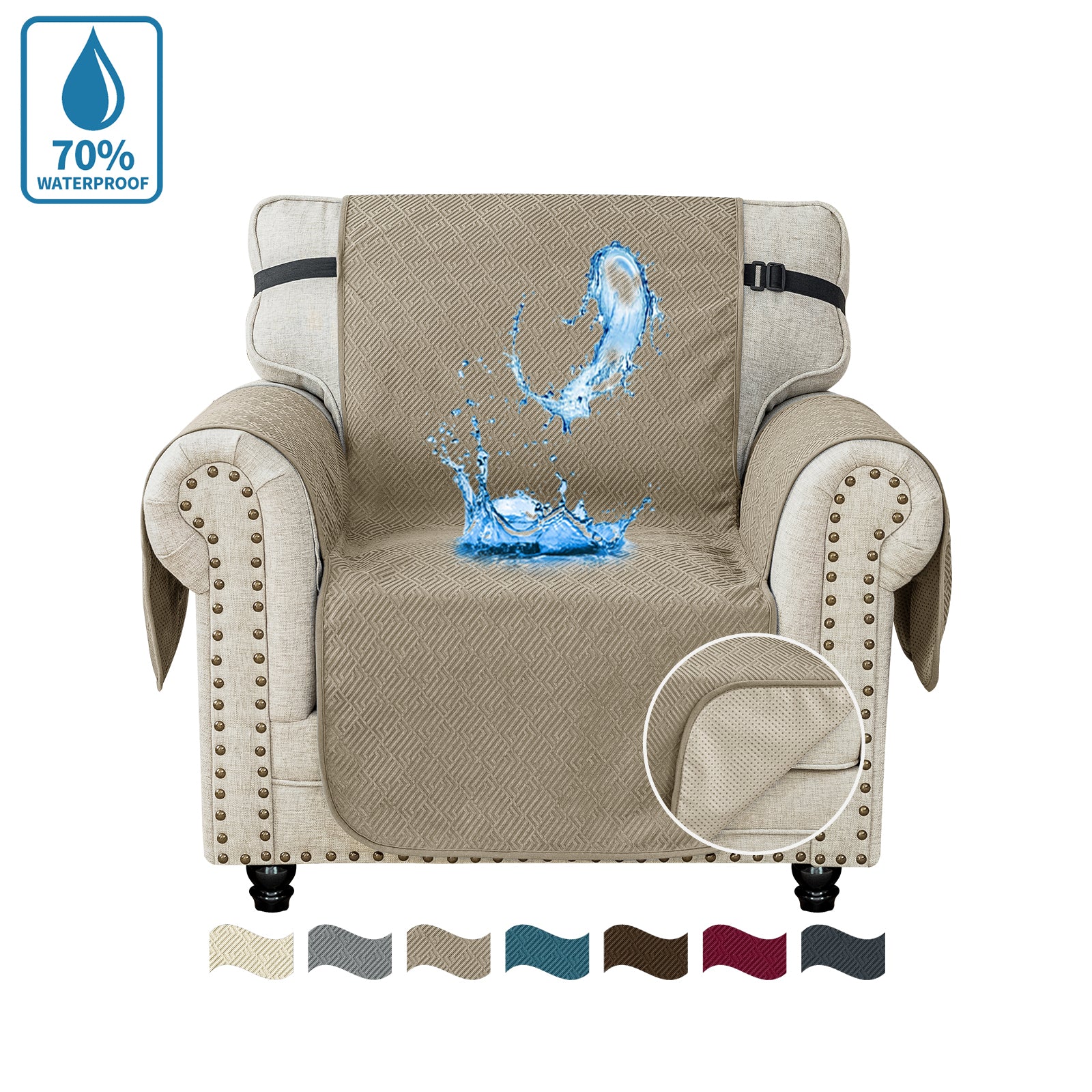 100% Waterproof Recliner Chair Cover