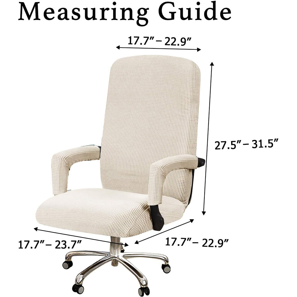 Office Chair Cover with Armrest Covers