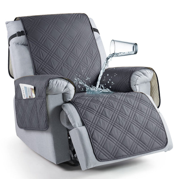 100% Waterproof Recliner Chair Covers with Pocket
