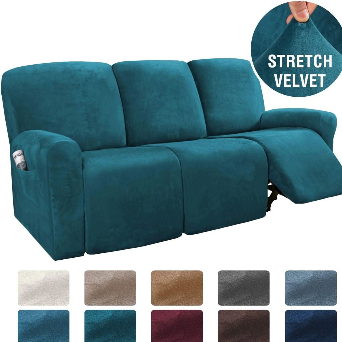 Stretchable Recliner Slipcover