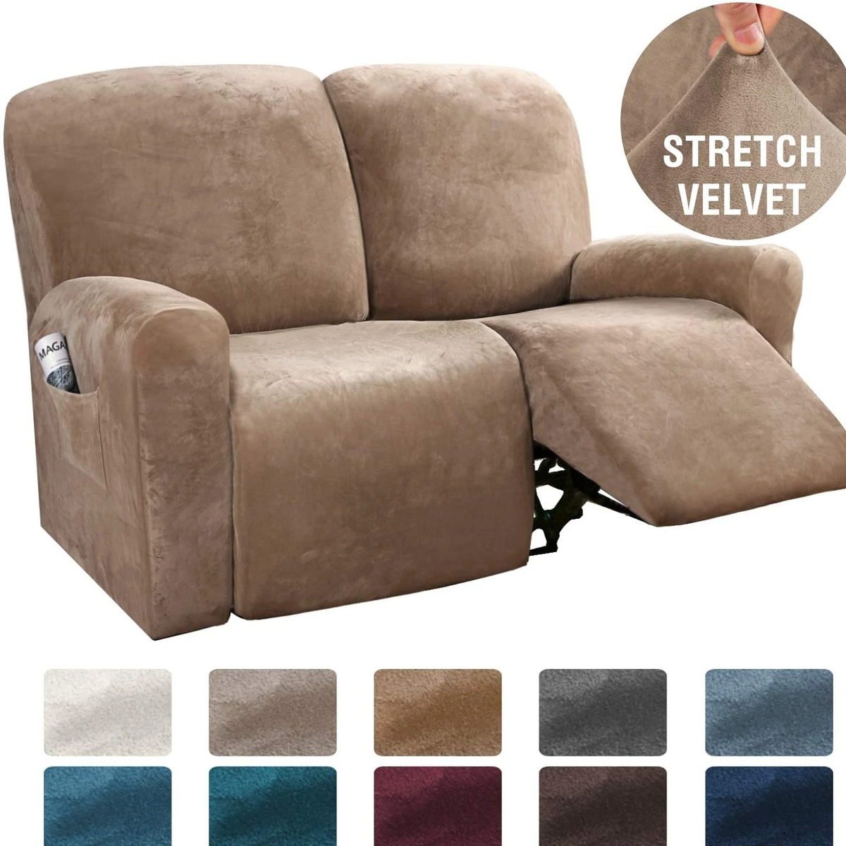 Stretchable Recliner Slipcover