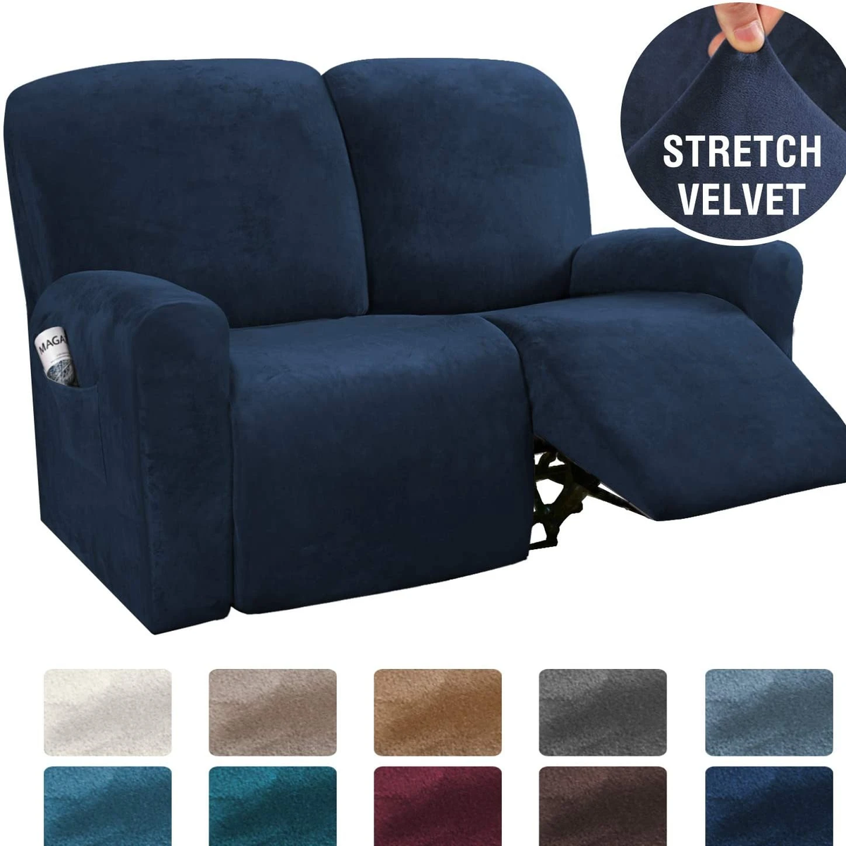 Stretchable Recliner Slipcover