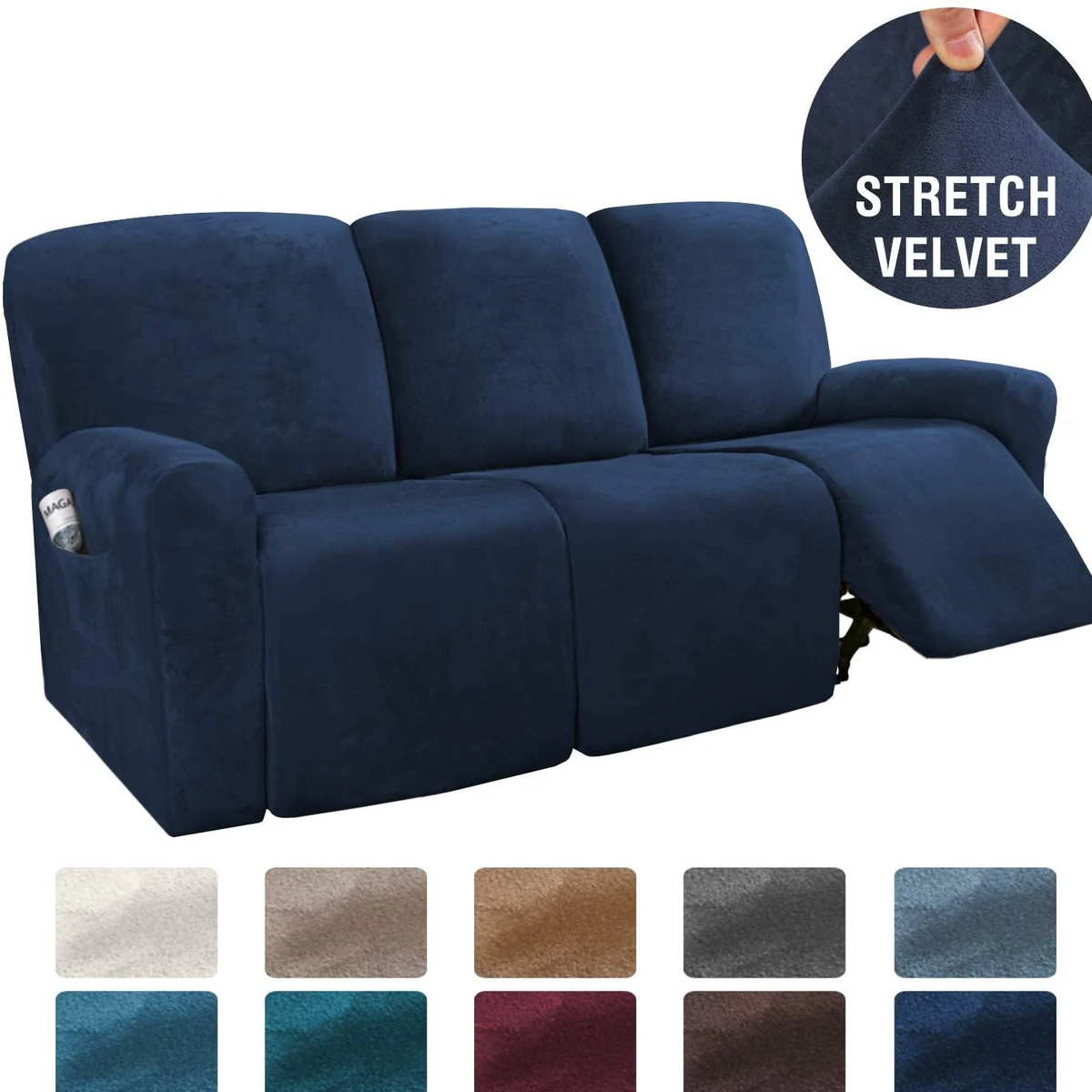 Stretchable Recliner Slipcover