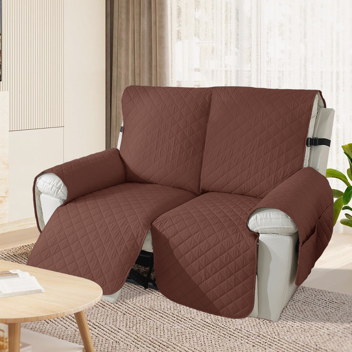 100% Waterproof Reversible Water Resistant Recliner Slipcovers