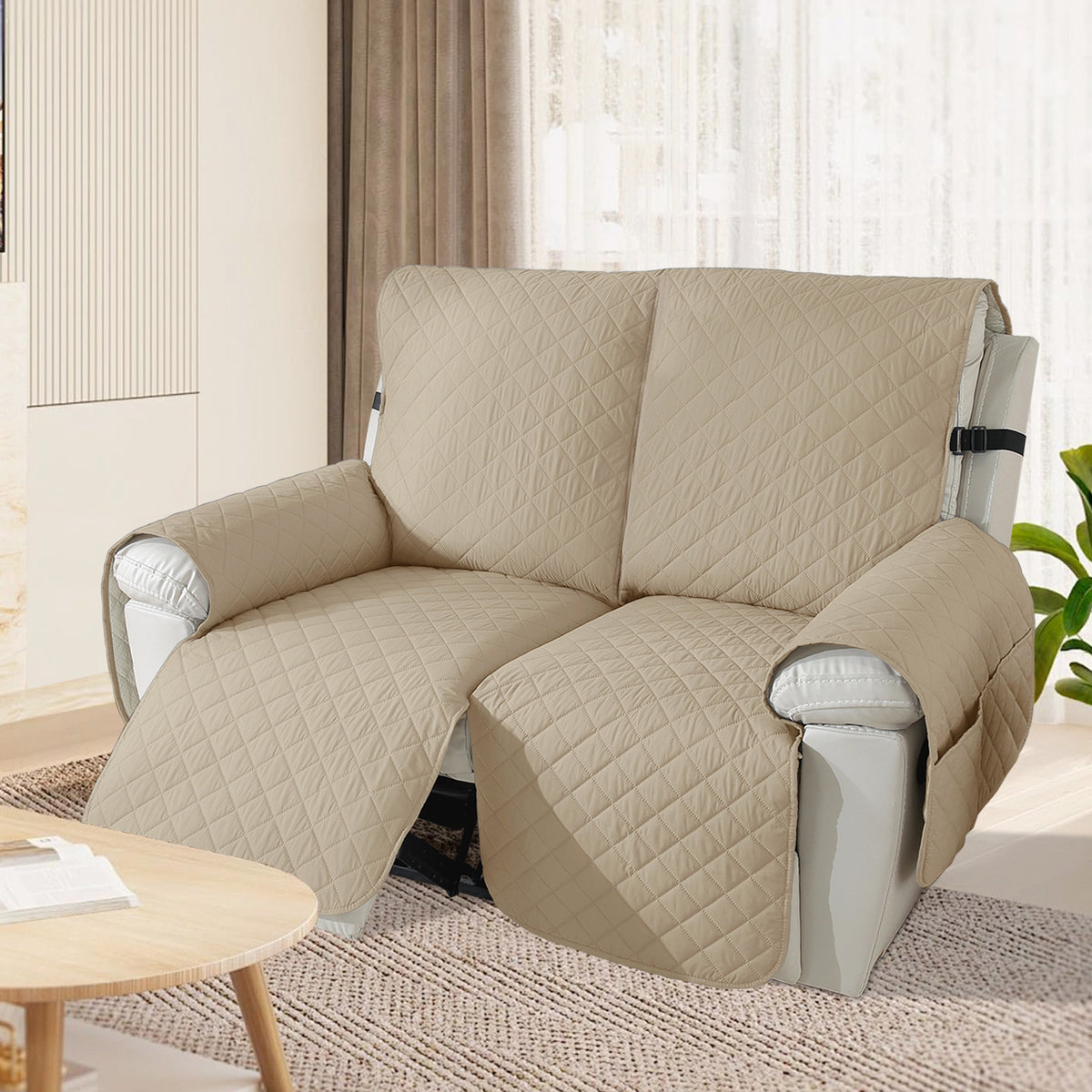 100% Waterproof Reversible Water Resistant Recliner Slipcovers