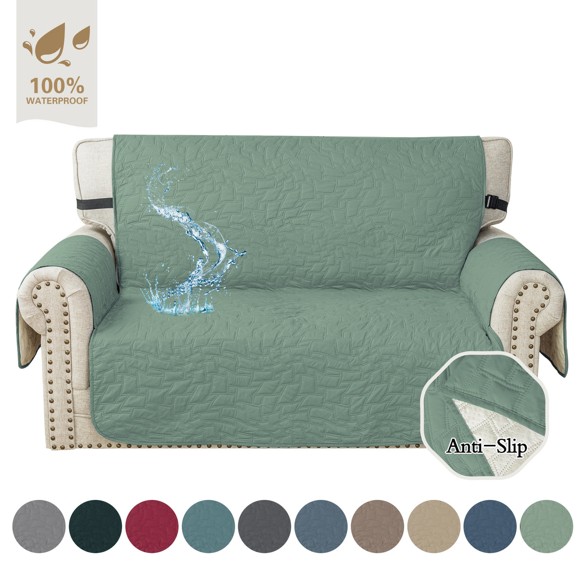 Water Resistant Sofa Slipcover