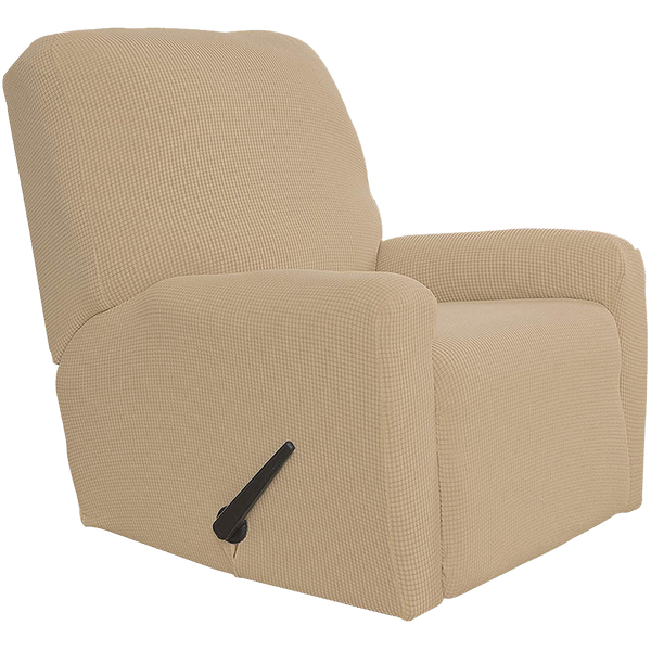 Quale Jacquard Solid Color Recliner Cover (23" -35")