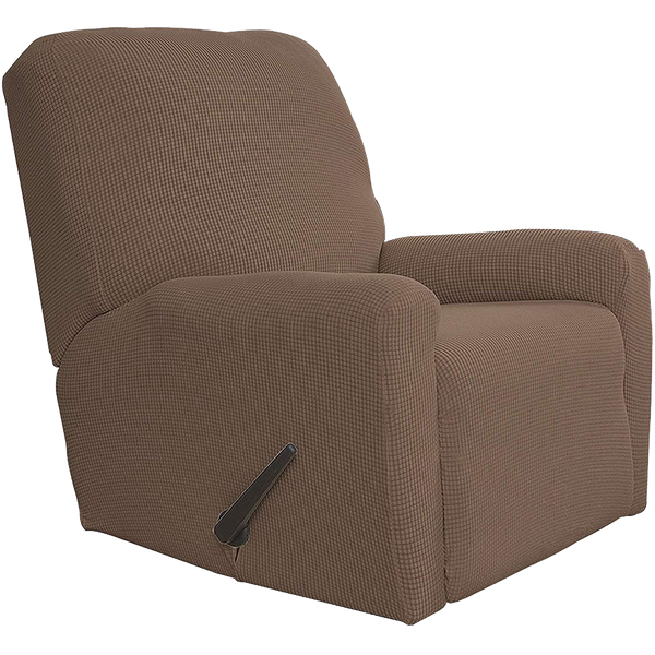 Quale Jacquard Solid Color Recliner Cover (35" -45")