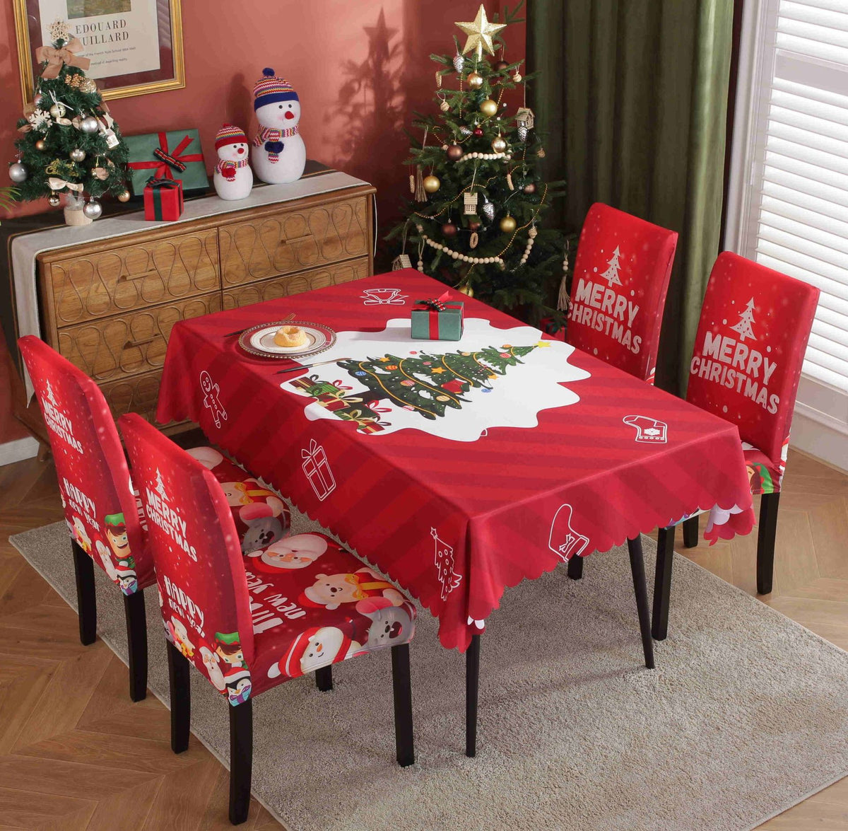 Christmas Table Cloth Set