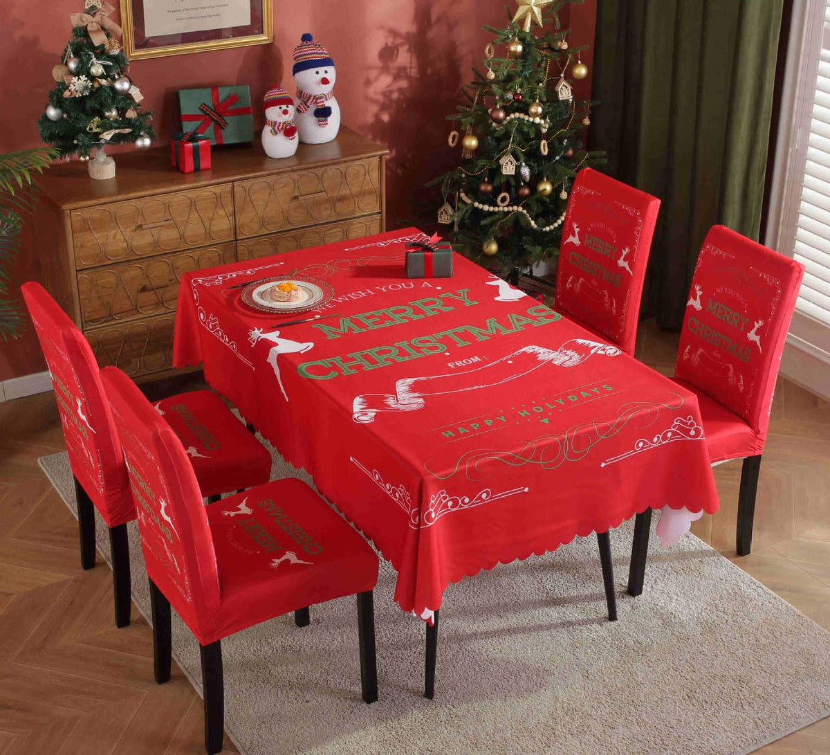 Christmas Table Cloth Set