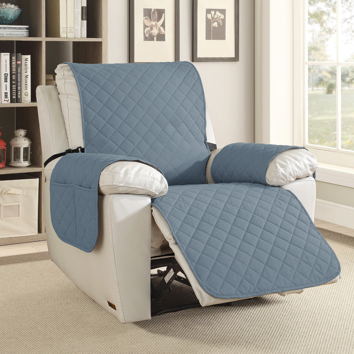 100% Waterproof Reversible Water Resistant Recliner Slipcovers