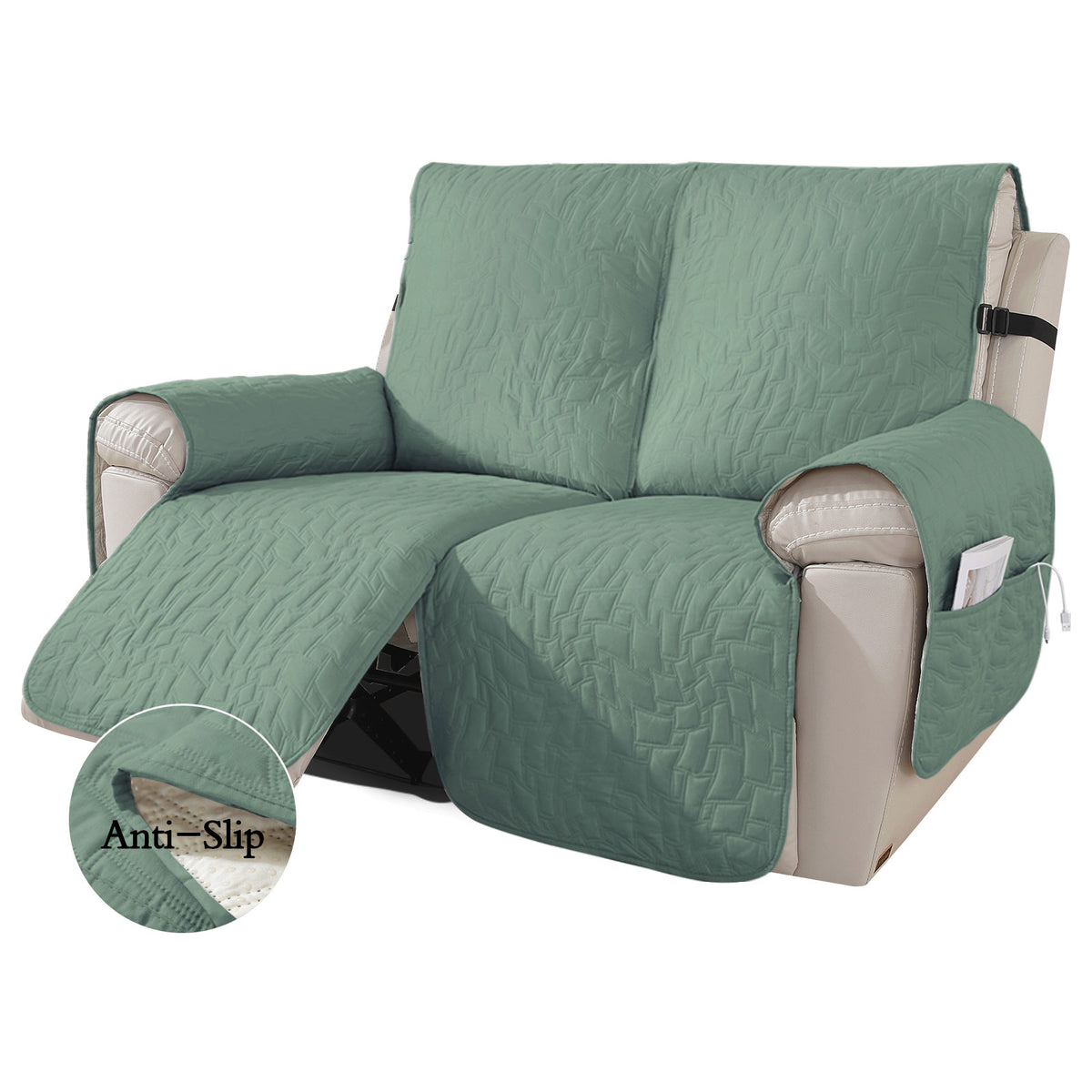 1pc 100% Waterproof Recliner Cover