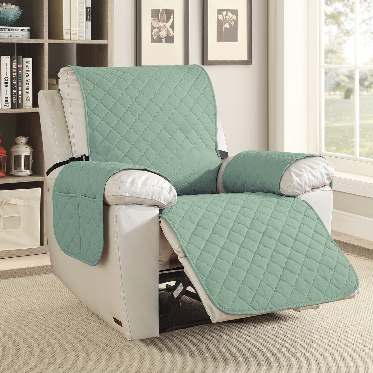 100% Waterproof Reversible Water Resistant Recliner Slipcovers