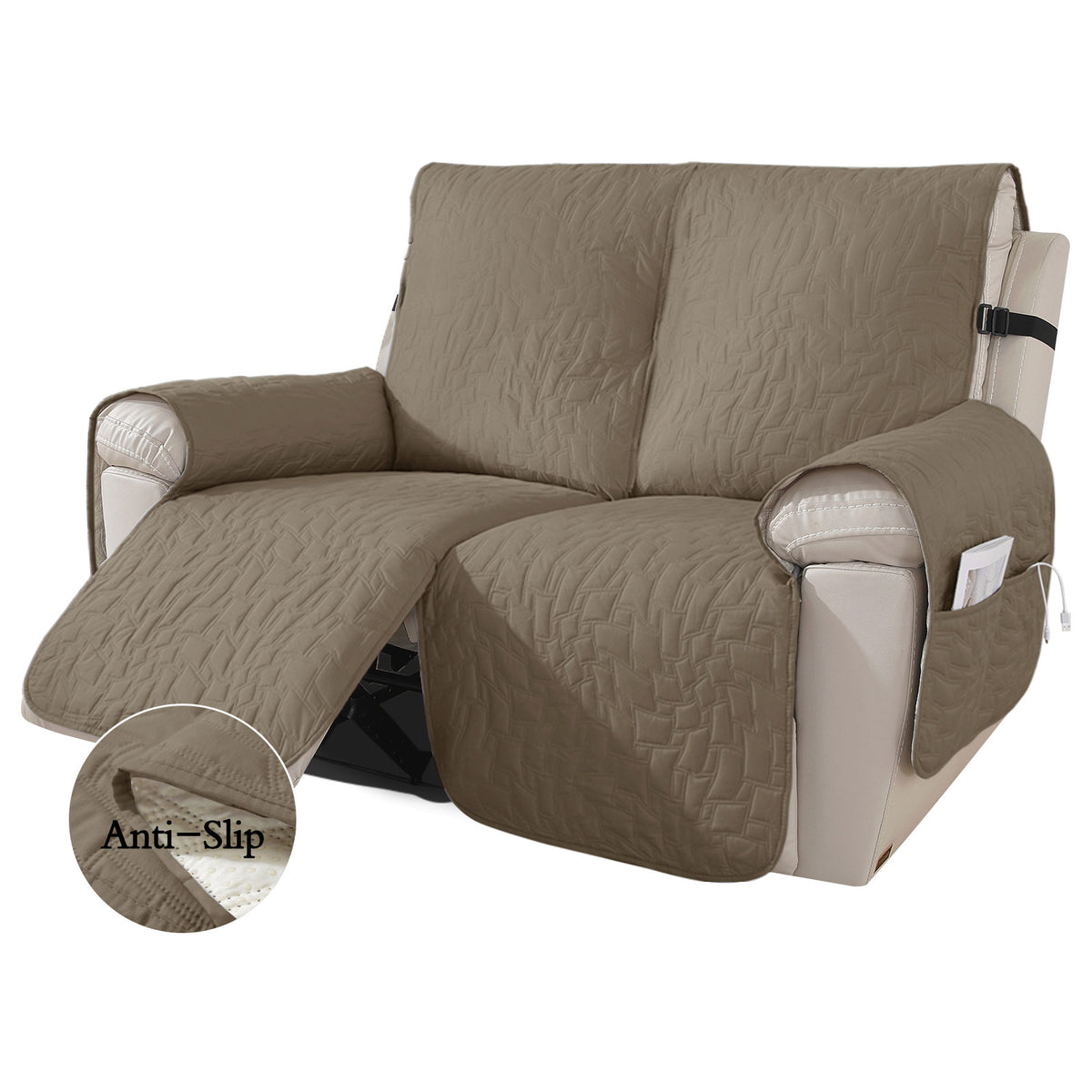 1pc 100% Waterproof Recliner Cover