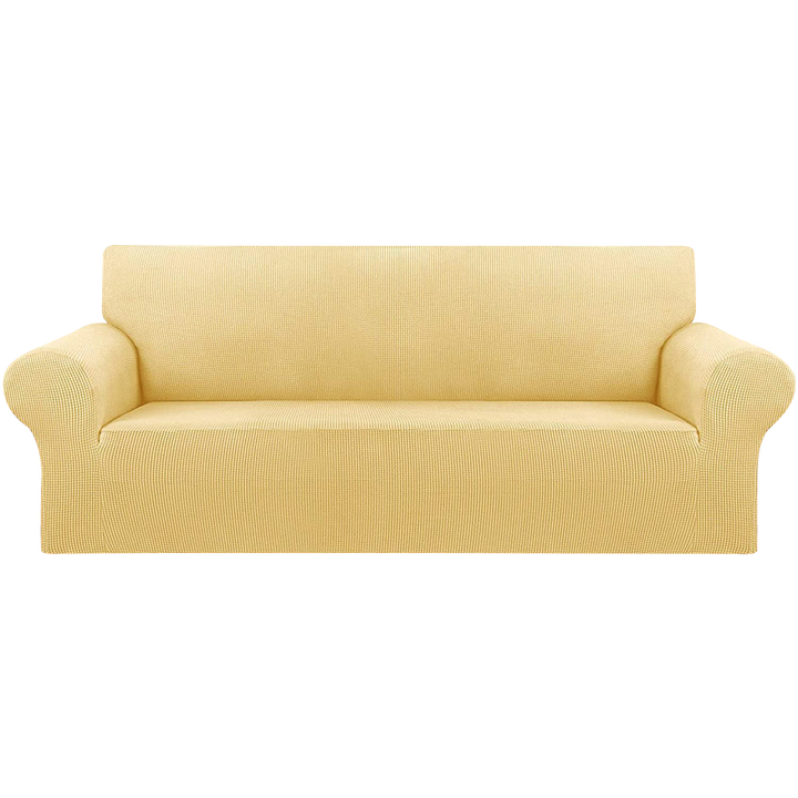 coziero sofa cover stretchable solid color 4 seater
