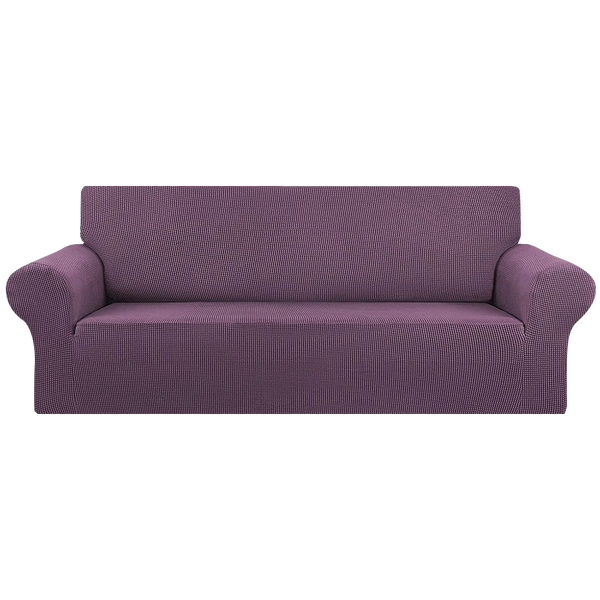 coziero sofa cover stretchable solid color 3 seater