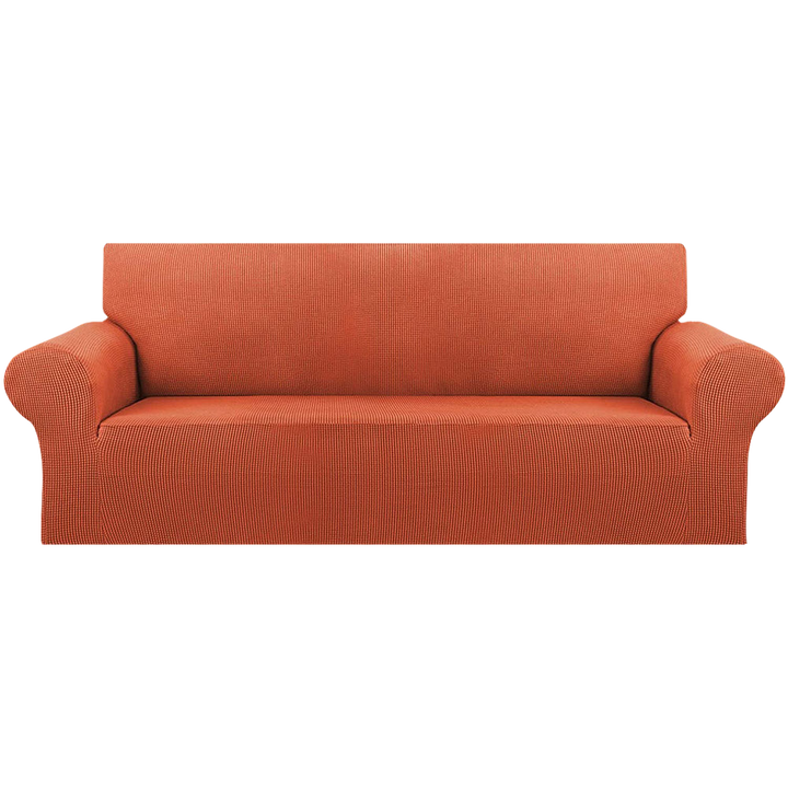 coziero sofa cover stretchable solid color 4 seater