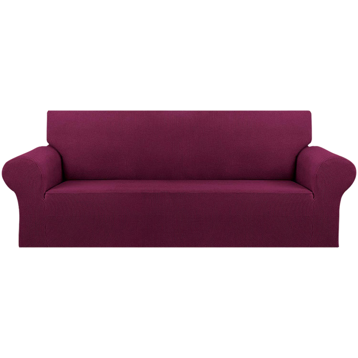 coziero sofa cover stretchable solid color 4 seater