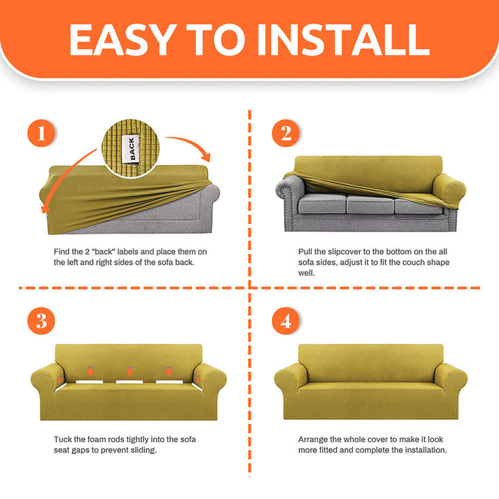 coziero sofa cover stretchable solid color arm chair